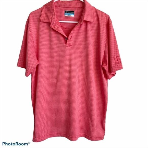 PGA Tour Other - PGA Tour Airflux Golf Shirt, Salmon Color, Medium